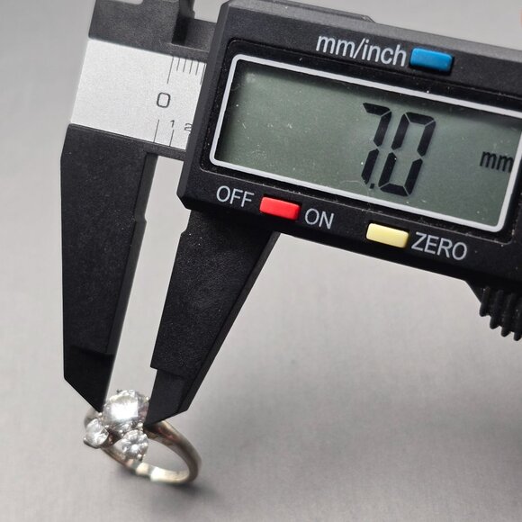 Disney Sterling CZ Ring | Mickey Mouse Ears | Dreams Do Come True | Size 5 - Picture 13 of 14